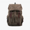 Patchwork Vintage Canvas Shoulder Backpack