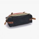 Patchwork Canvas Casual Shoulder Bag