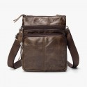 Casual Leather Shoulder Bag And Coin Purse