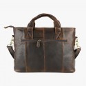 Crazy Horse Vintage Briefcase For Men