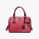 Printing Floral Leather Bag