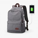 Rucksack Canvas Student Backpack