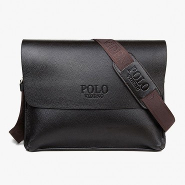 Leather Business Crossbody Bag