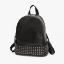 Rivets Casual Small Backpack