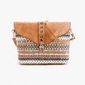 Vintage Print Shoulder Bag Crossbody