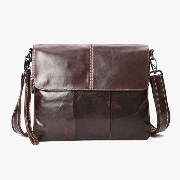 Cowhide Vintage Crossbody Bag Shoulder Based