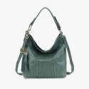 Synthetic Snake Leather Crossobdy Bag