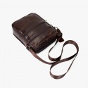 Luxury Themed Leather Bag With Zipper