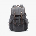 Rucksack Vintage Canvas &#038; Leather Backpack