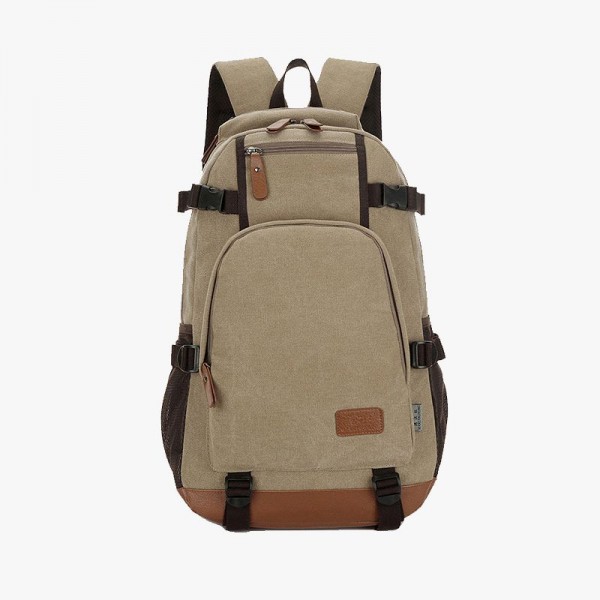 Student Canvas Laptop Backpack