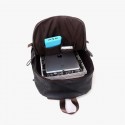 External USB Charge Leather Backpack