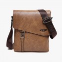 Waterproof Leather Messenger Bag Briefcase Model